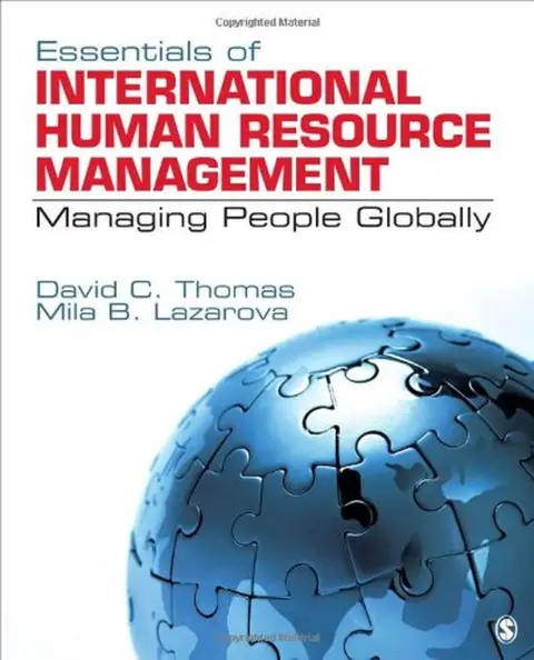 Cover of International Human Resource Management