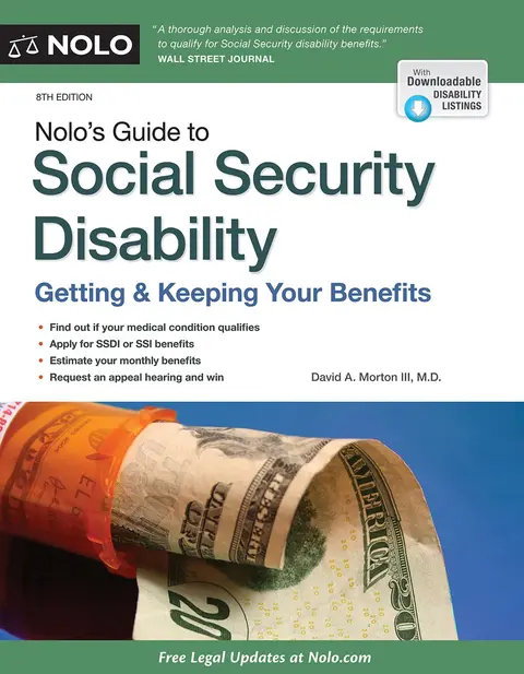 Cover of Nolo's Guide to Social Security Disability