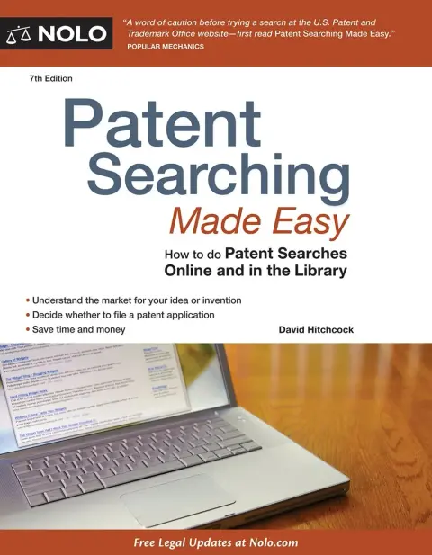 Cover of Patent Searching Made Easy