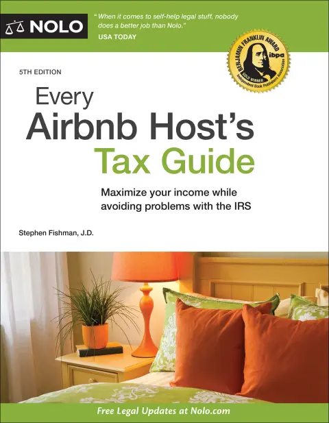 Cover of Every Airbnb Host's Tax Guide
