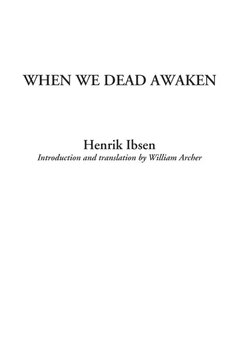 Cover of When We Dead Awaken