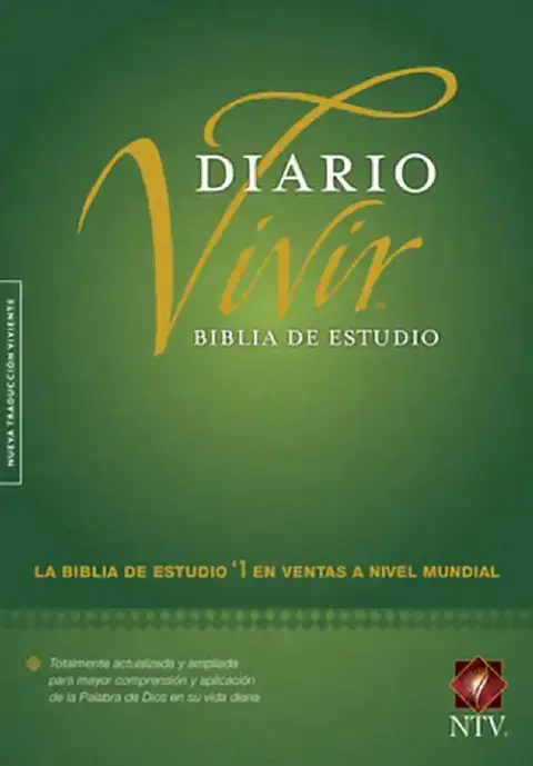 Cover of Biblia de Estudio del Diario Vivir-Ntv