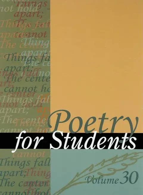 Cover of Poetry for Students
