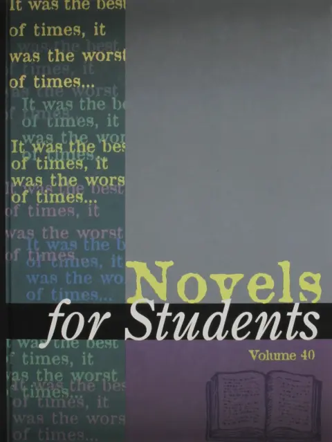 Cover of Novels for Students