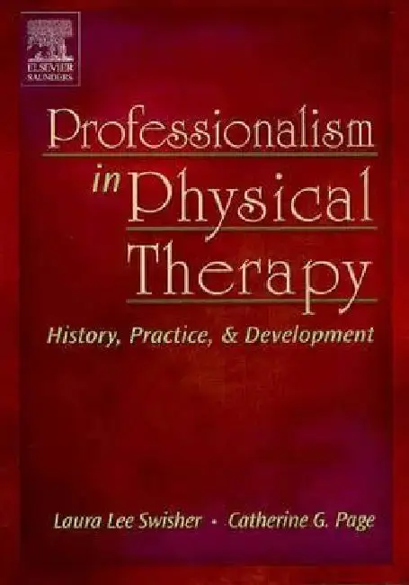 Cover of Professionalism in Physical Therapy