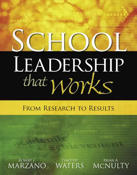 Cover of School Leadership That Works