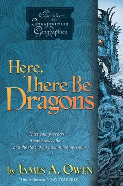 Cover of Here, There Be Dragons