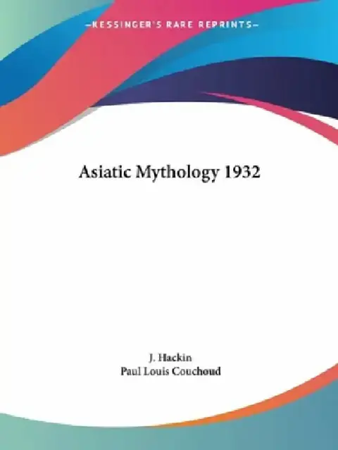 Cover of Asiatic Mythology 1932
