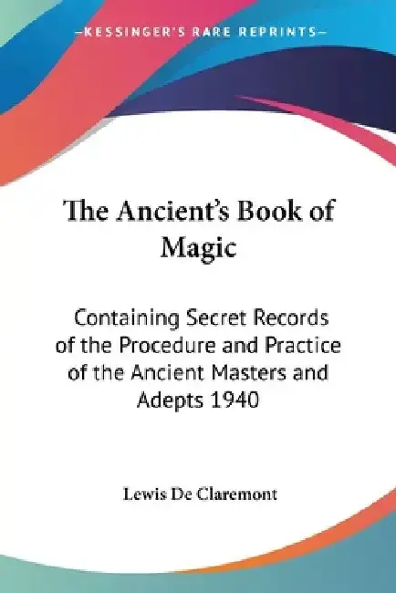 Cover of The Ancient's Book of Magic
