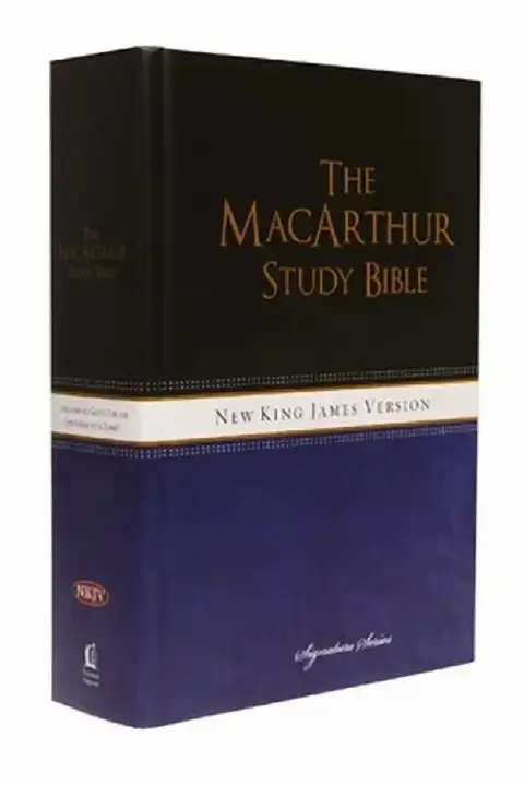 Cover of MacArthur Study Bible-NKJV-Large Print