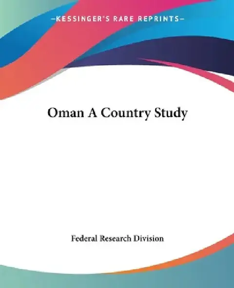 Cover of Oman A Country Study