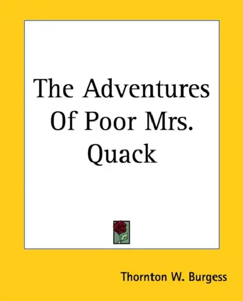 Cover of The Adventures Of Poor Mrs. Quack