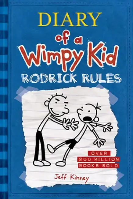 Cover of Rodrick Rules (Diary of a Wimpy Kid #2)