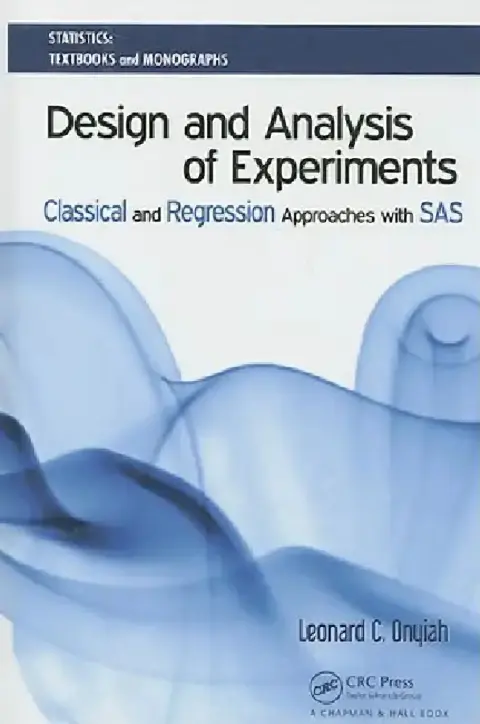 Cover of Design and Analysis of Experiments