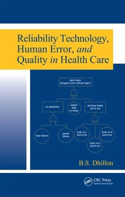 Cover of Reliability Technology, Human Error, and Quality in Health Care