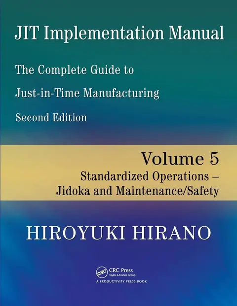 Cover of JIT Implementation Manual -- The Complete Guide to Just-In-Time Manufacturing