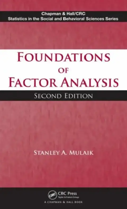 Cover of Foundations of Factor Analysis