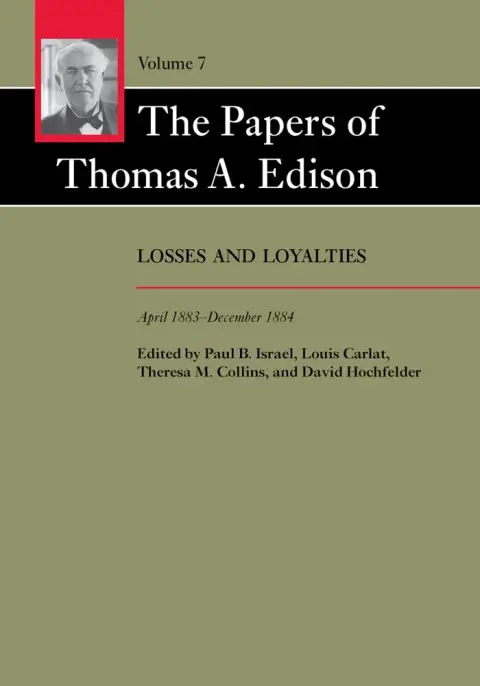 Cover of The Papers of Thomas A. Edison