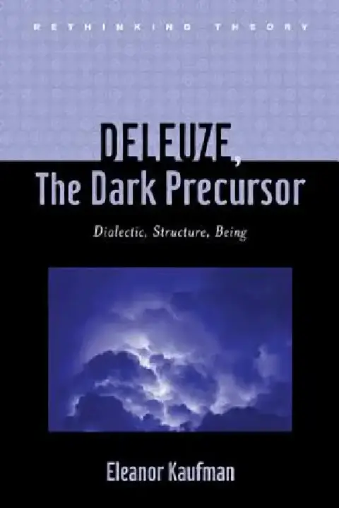 Cover of Deleuze, the Dark Precursor