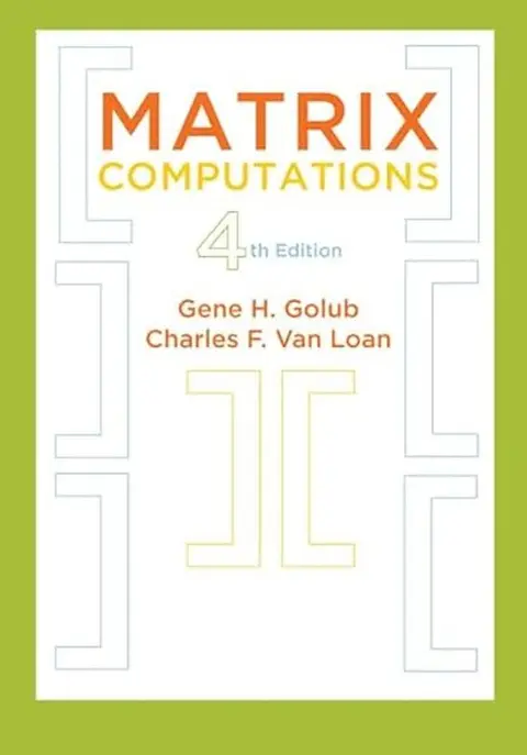 Cover of Matrix Computations