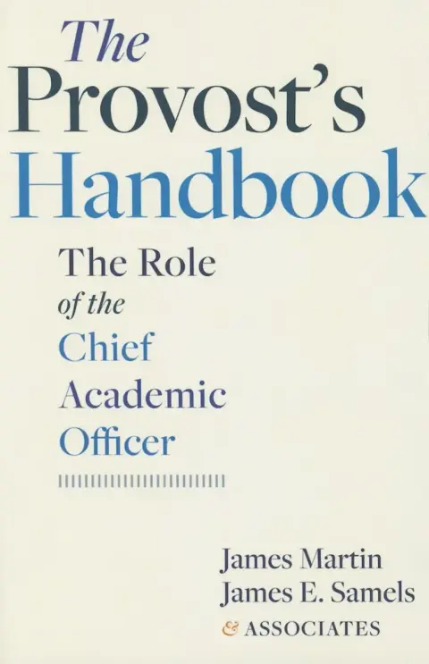 Cover of The Provost's Handbook