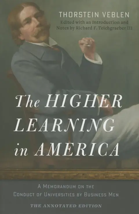 Cover of The Higher Learning in America
