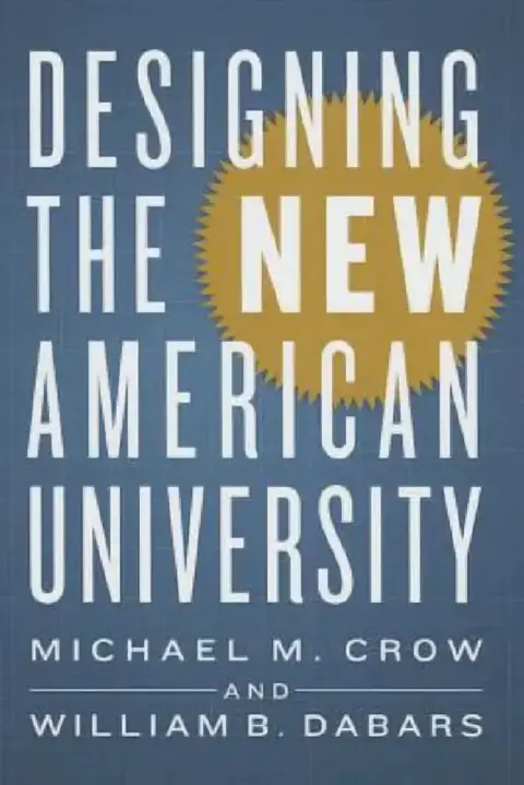 Cover of Designing the New American University
