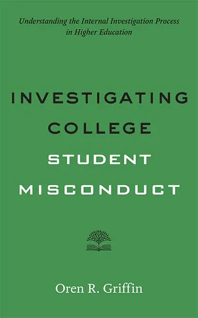 Cover of Investigating College Student Misconduct