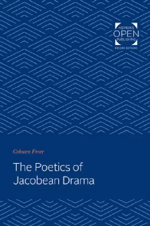 Cover of The Poetics of Jacobean Drama