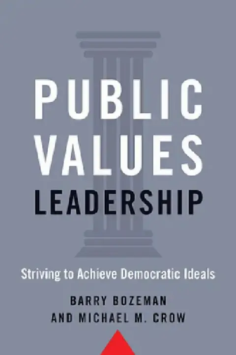 Cover of Public Values Leadership