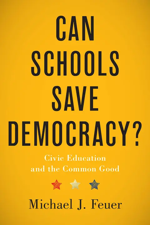 Cover of Can Schools Save Democracy?