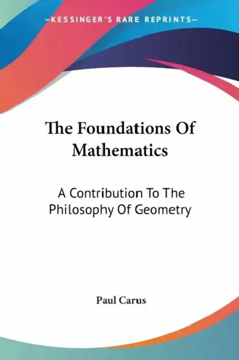 Cover of The Foundations Of Mathematics