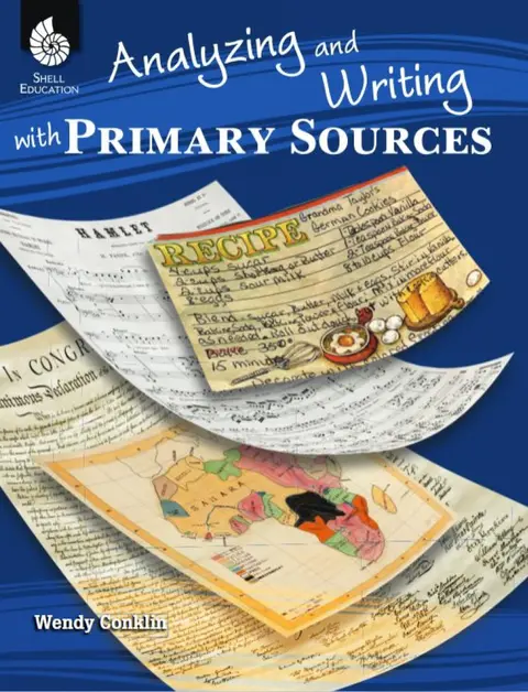 Cover of Analyzing and Writing with Primary Sources