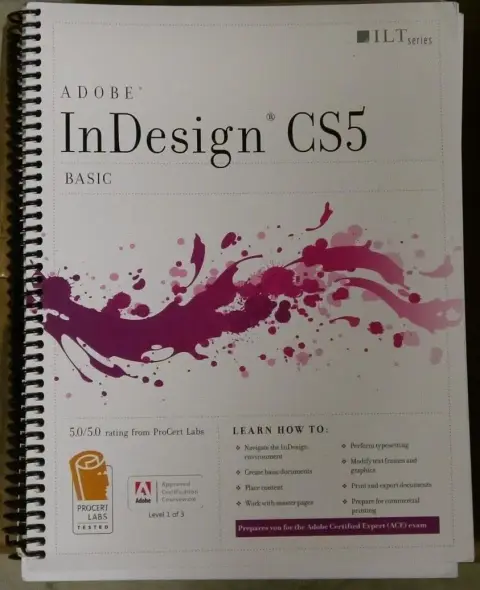Cover of InDesign CS5