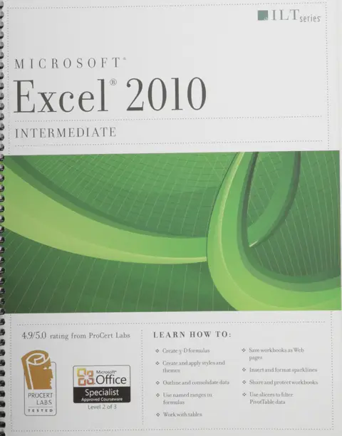 Cover of Excel 2010