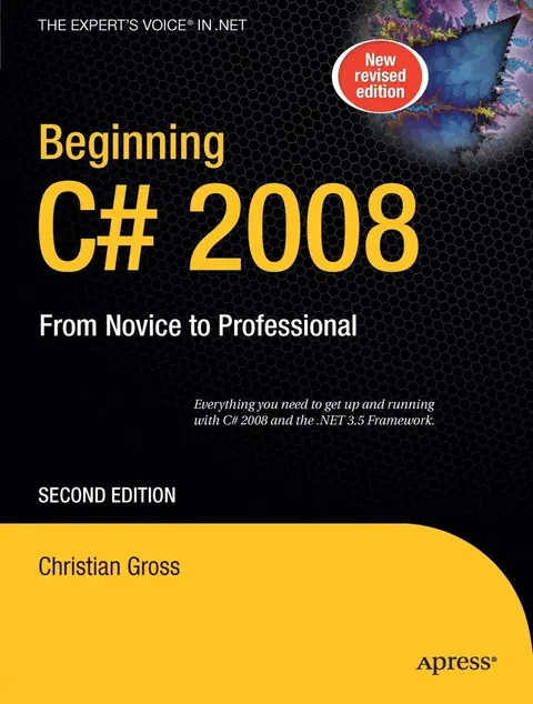 Cover of Beginning C# 2008