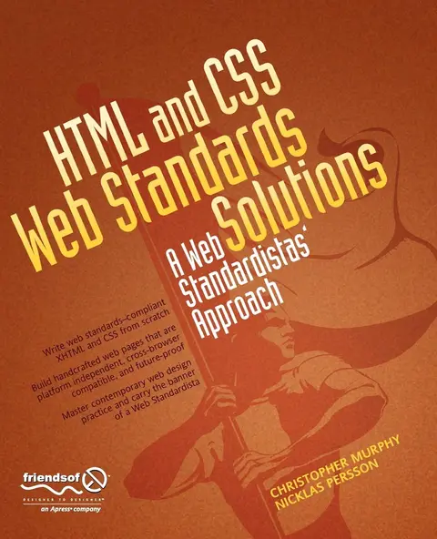 Cover of HTML and CSS Web Standards Solutions