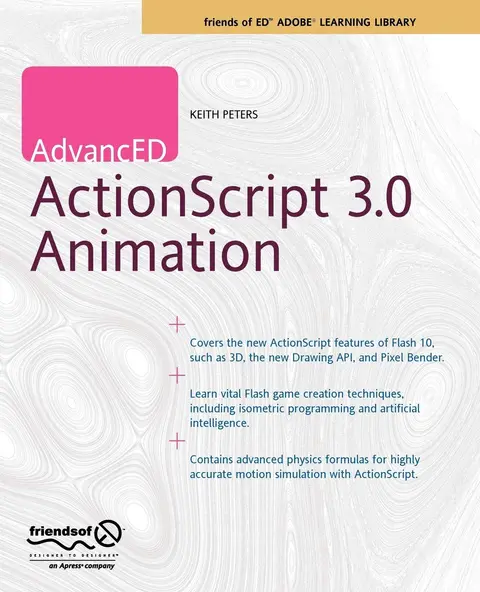 Cover of AdvancED ActionScript 3.0 Animation