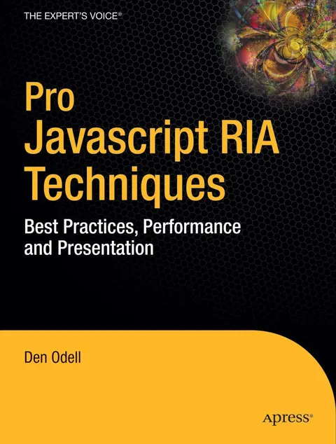 Cover of Pro Javascript RIA Techniques