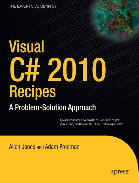 Cover of Visual C# 2010 Recipes