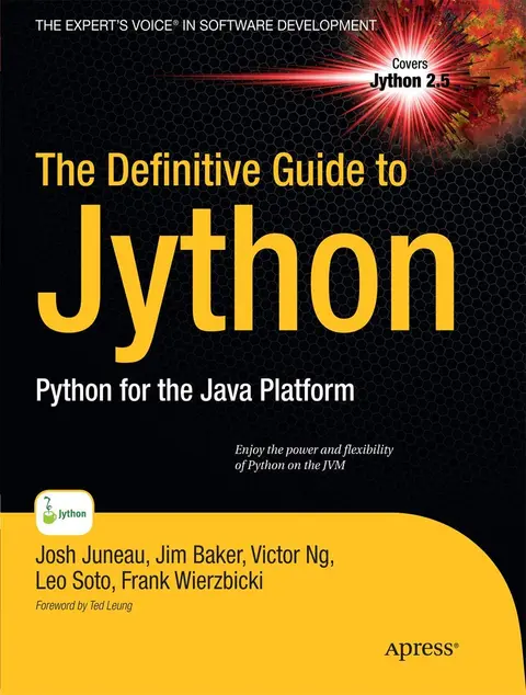 Cover of The Definitive Guide to Jython