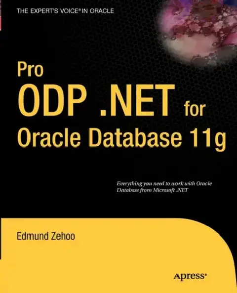 Cover of Pro ODP.NET for Oracle Database 11g