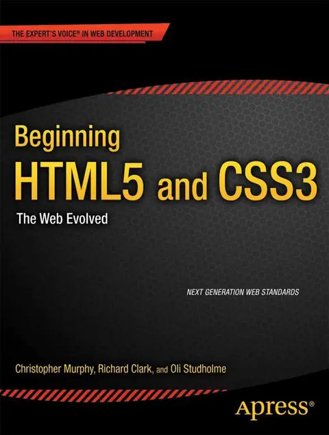 Cover of Beginning HTML5 and CSS3