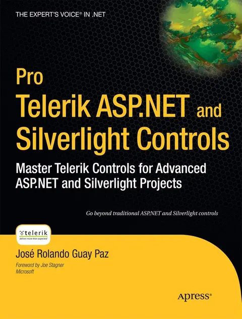 Cover of Pro Telerik ASP.NET and Silverlight Controls