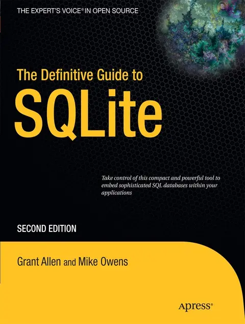 Cover of The Definitive Guide to SQLite