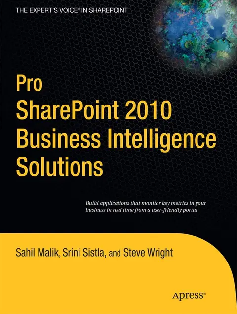 Cover of Pro SharePoint 2010 Business Intelligence Solutions