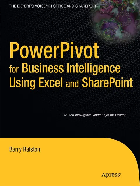 Cover of PowerPivot for Business Intelligence Using Excel and SharePoint