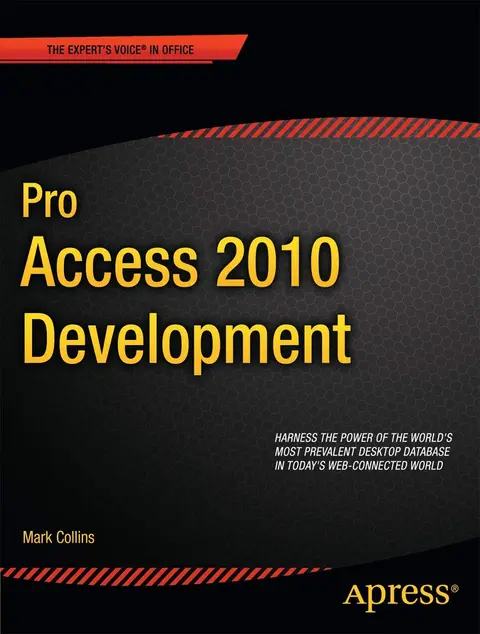 Cover of Pro Access 2010 Development