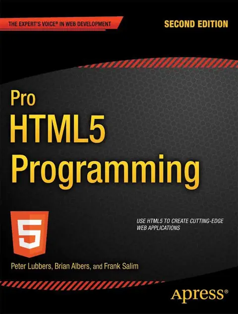 Cover of Pro HTML5 Programming