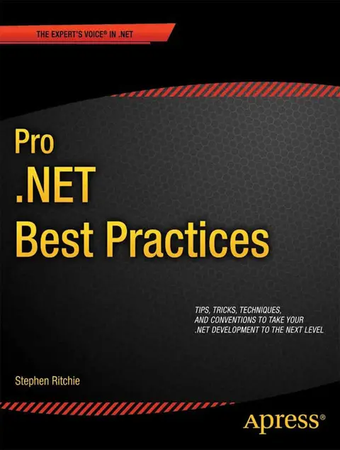 Cover of Pro .NET Best Practices